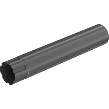 okap BRYZA Svod pozinkovaný Ø 100 mm, délka 1M, Antracit RAL 7021