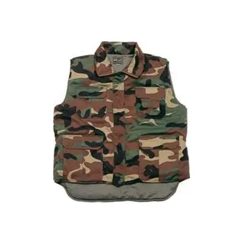 Chlapecká vesta Vesta dětská RANGER zateplená WOODLAND XXL - Skladem