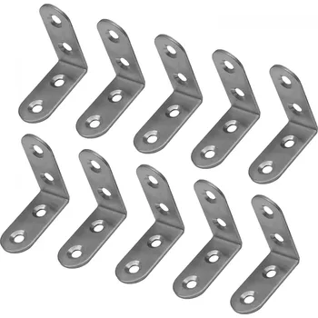 Tesařské kování Onpira Plochý spojovací úhelník L 90° 40x40x17 mm [10ks]