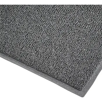 Rohožka Šedá PVC protiskluzová vstupní rohož Wayfarer - 150 x 90 x 1,4 cm