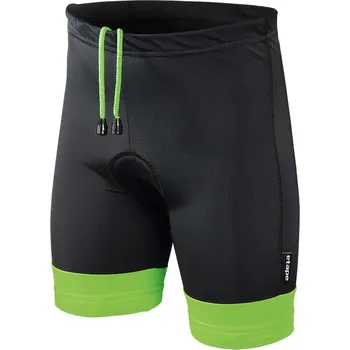 Cyklistické kalhoty Cyklistické kalhoty Etape JUNIOR černá/zelená Velikost: 140/146