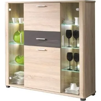 Knihovna FILL vitrína F2