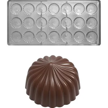 Forma na pečení Forma na pralinky Mochi 2 květ 9,5g 3x7 tvarů/forma