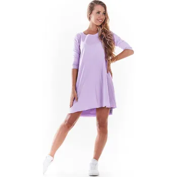 Dámské šaty Dámské šaty M243 - Infinite You světle fialová S-36