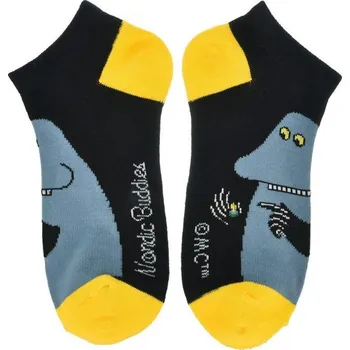 Pánské ponožky Kotníkové ponožky Moomin Groke 40-45 blue, NordicBuddies Finsko