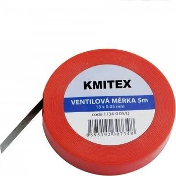 Kmitex Měrka ventilová v dóze 0,005mm