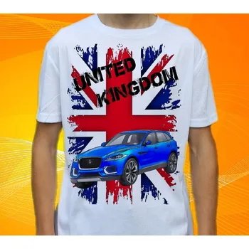 Pánské tričko tričko Jaguar C-X17 XS (tričko s osobním autem)