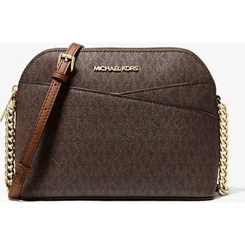 Kabelka MICHAEL KORS dámská kabelka,crossbody Jet Set Travel Medium Dome hnědá