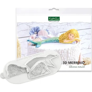 Forma na pečení KATY SUE - silikonová forma - ležící mořská panna