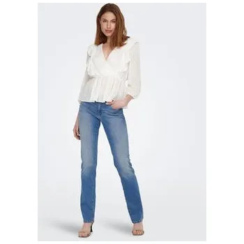 Pánské džíny ONLY Jeansy Alicia 15258103 Modrá Straight Fit 25_30