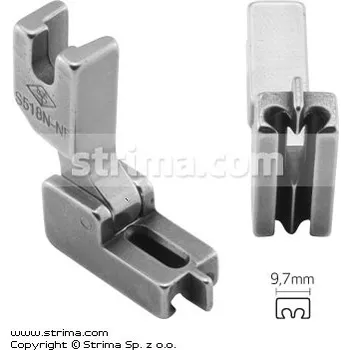 Texi Patka na skrytý zip pro šicí stroje S518N-NF