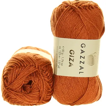 Příze Gazzal Giza 2484 oříšková