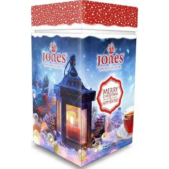 Čaj Jones Černý čaj čistý 25x2g - Merry Christmas Red Pack
