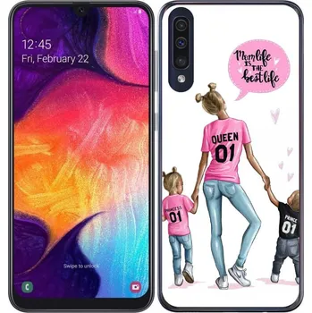 Pouzdro na tablet VSECHNONAMOBIL 17656 MY ART Ochranný obal Samsung Galaxy A70 MOM (119)