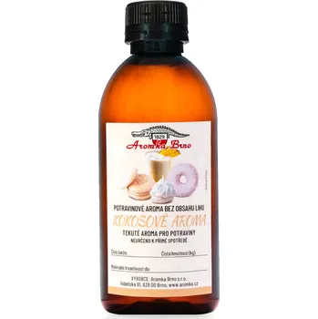 Aromka Brno Kokosové aroma 260ml Balení litry: 260 ml