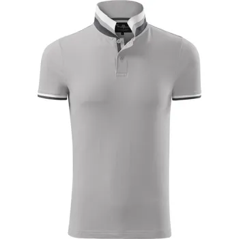 Malfini premium Collar up Pánská polokošile 256 silver gray XL