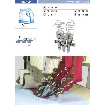 Texi Zakladač speciální pro šicí stroje UMA-24 20/10x15/7 M