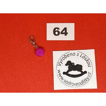 HandMade by VeJa Přívěšek s karabinkou č.64