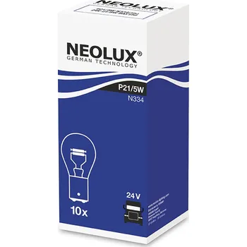 Autožárovka NEOLUX DF4460059, Žárovka pomocná P21/5W 24V N334 dvojvláknová auto