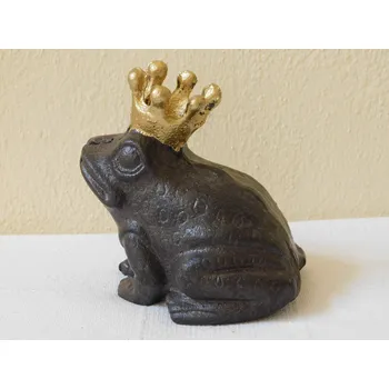 LITINOVÁ ŽÁBA SE ZLATOU KORUNOU