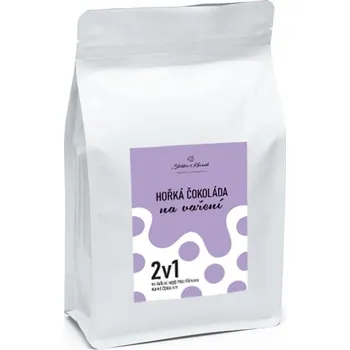 Čokoláda Pražská čokoláda Čokoláda na vaření 2v1, HOŘKÁ, 500g