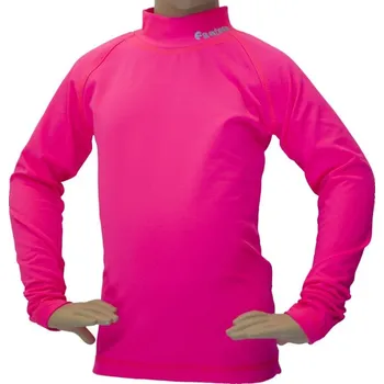 Funkční triko s počesem a stojáčkem Fantom - neon růžový Velikost: 158