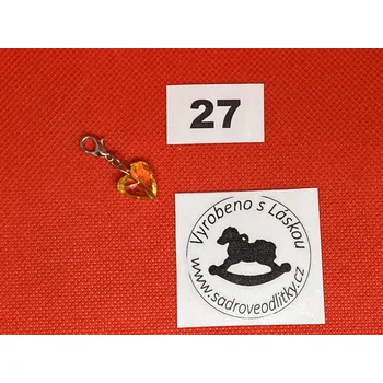 HandMade by VeJa Přívěšek s karabinkou č.27