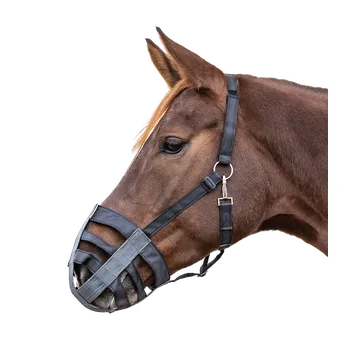 Náhubek pro psa Náhubek pro koně nylonový s ohlávkou Waldhausen vel. pony