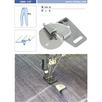 Příslušenství k šicímu stroji Texi Zakladač pro francouzský šev pro šicí stroje UMA-147 3/16 M