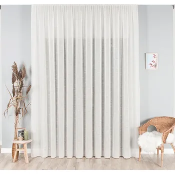 Záclona Záclona Mavara - ecru obšití okrajů 300