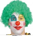 GuircaAfro paruka kudrnatá zelená