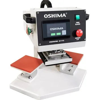 Žehlička Pneumatický fixační/transferový lis, dvojitá plocha 15x15 cm OP-15AII OSHIMA