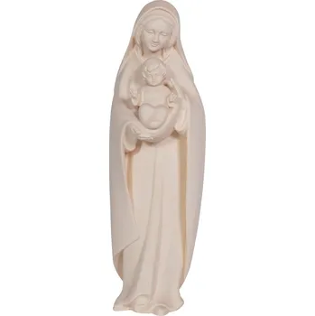 Vánoční dekorace Ornatis Panna Marie s Ježíškem Provedení: Přírodní bez malování, Výška sochy včetně podstavce: 10 cm
