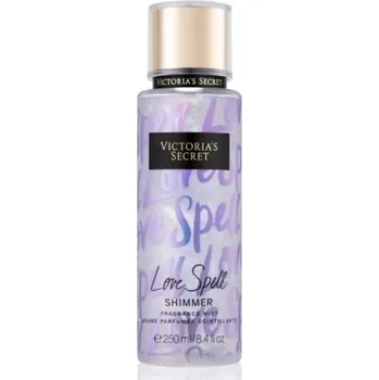 Tělový sprej Victoria's Secret Victoria´s Secret Love Spell Shimmer, Telový sprej s trblietkami 250ml Telový sprej Pre ženy