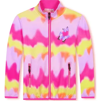 Dívčí mikina Dívčí mikina - KUGO HM9268, růžová / růžový zip Barva: Růžová, Velikost: 116