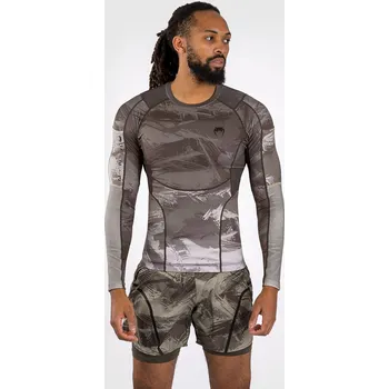 Rashguard Rashguard Venum Electron 3.0 - dlouhé rukávy - Sand Velikost: M
