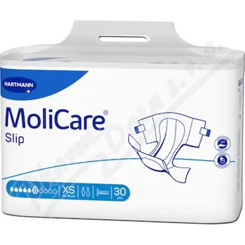 Inkontinenční kalhotky MOLICARE Slip 6 kapek XS absorpční kalhotky, 30ks