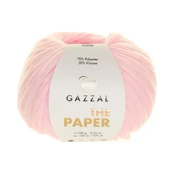 Příze Gazzal The Paper 3955 - světle růžová