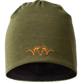 Módní doplněk Čepice Blaser HunTec Dark Olive s logem