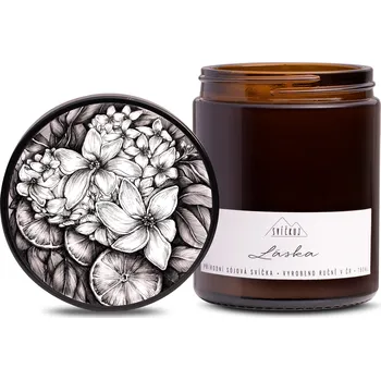 Svíčka Svíčkuj Vonná svíčka - Láska (180 ml)