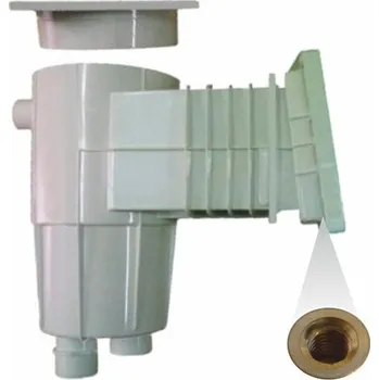 Bazénová filtrace Vágner pool Skimmer 17,5 l s úkosem 6°, standardní hrdlo + Teploměr do bazénu Ocean v hodnotě 85,-