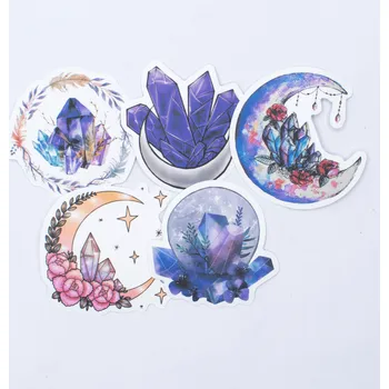 samolepka Milujeme Kameny Krystaly III. - sada samolepek SAM8 401257