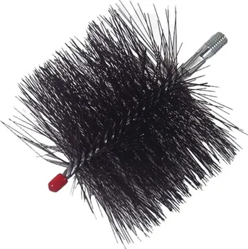 Komínová štětka M.A.T. Kartáč rourový válcový Ø90mm/18cm, M12 závit