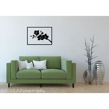 Samolepící dekorace Samolepky na zeď - SO - Orchidej - 40 x 30 cm