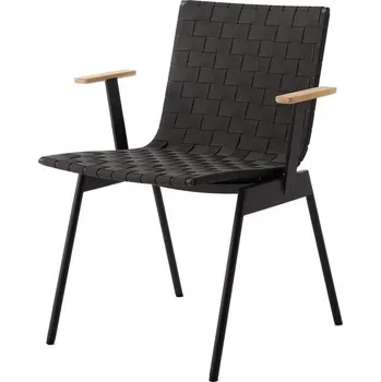 &Tradition Židle s područkami Ville AV34, warm black