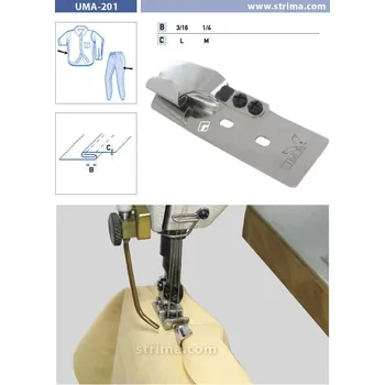 Texi Zakladač pro francouzský šev pro šicí stroje UMA-201 3/16 M
