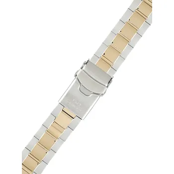Řemínek na hodinky Ocelový náramek Orient UM024111C0 22mm (pro model RA-AA09), bicolor
