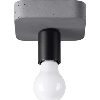 TAVO 1 Stropní světlo, černá SL.1156