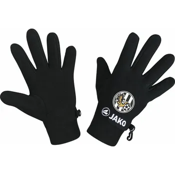 Rukavice JAKO Fleecové rukavice s logem FCHK černá