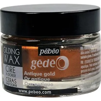 Modelovací hmota Zkrášlovací vosk Gédéo, 09 Antique Gold